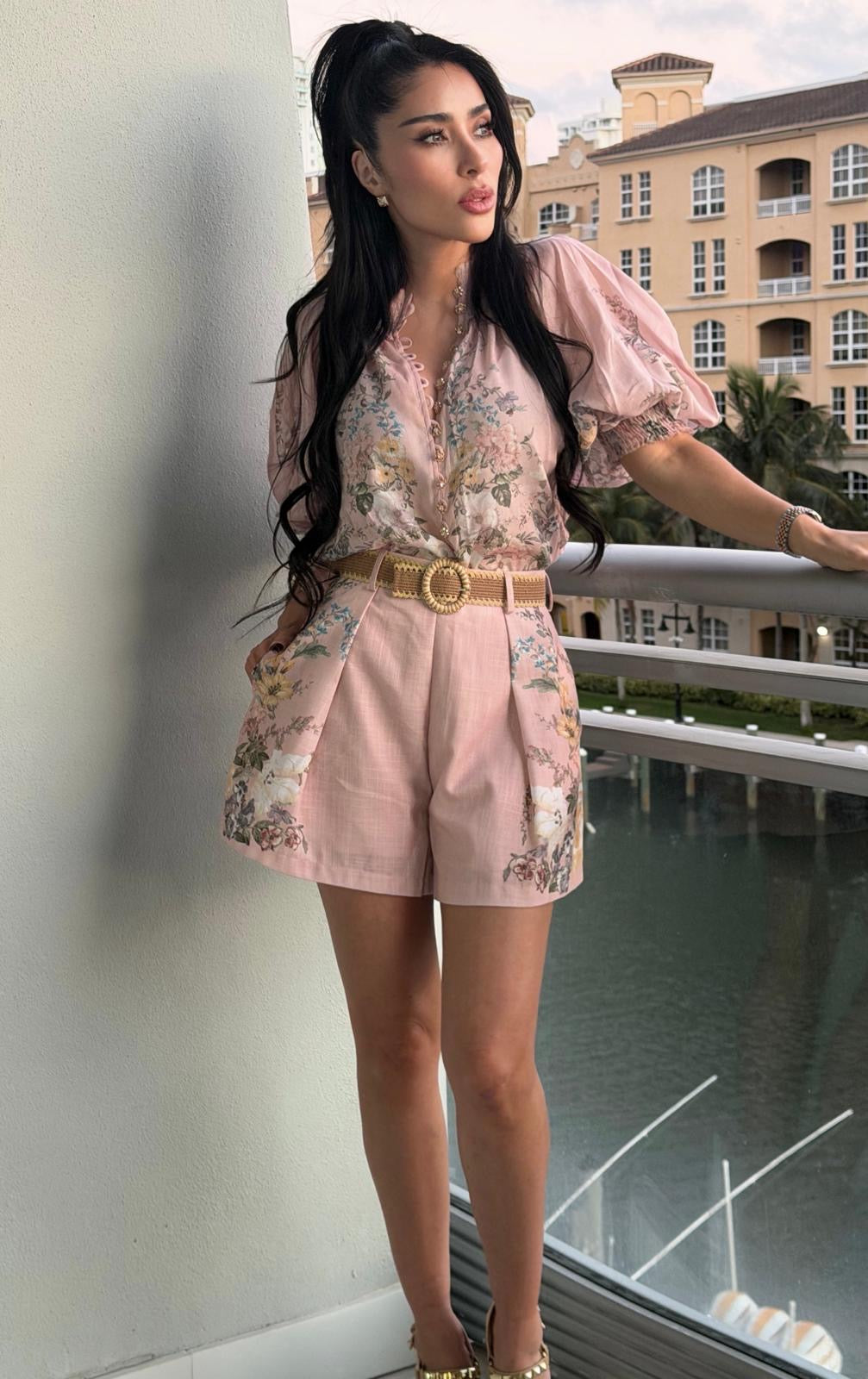 Floral Obsession Short Set