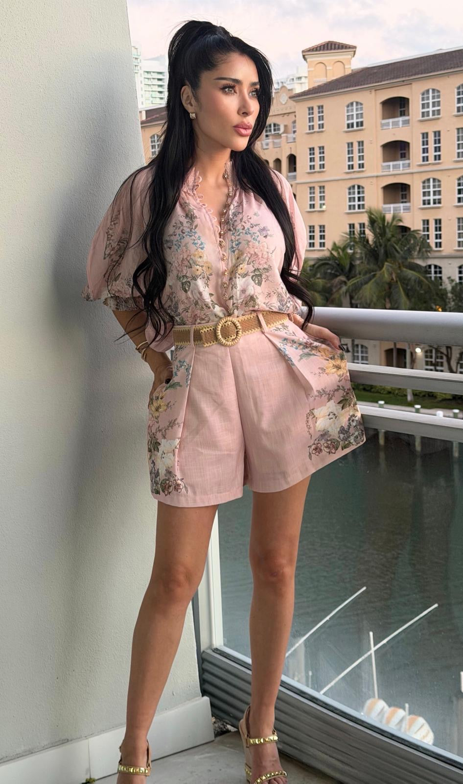 Floral Obsession Short Set