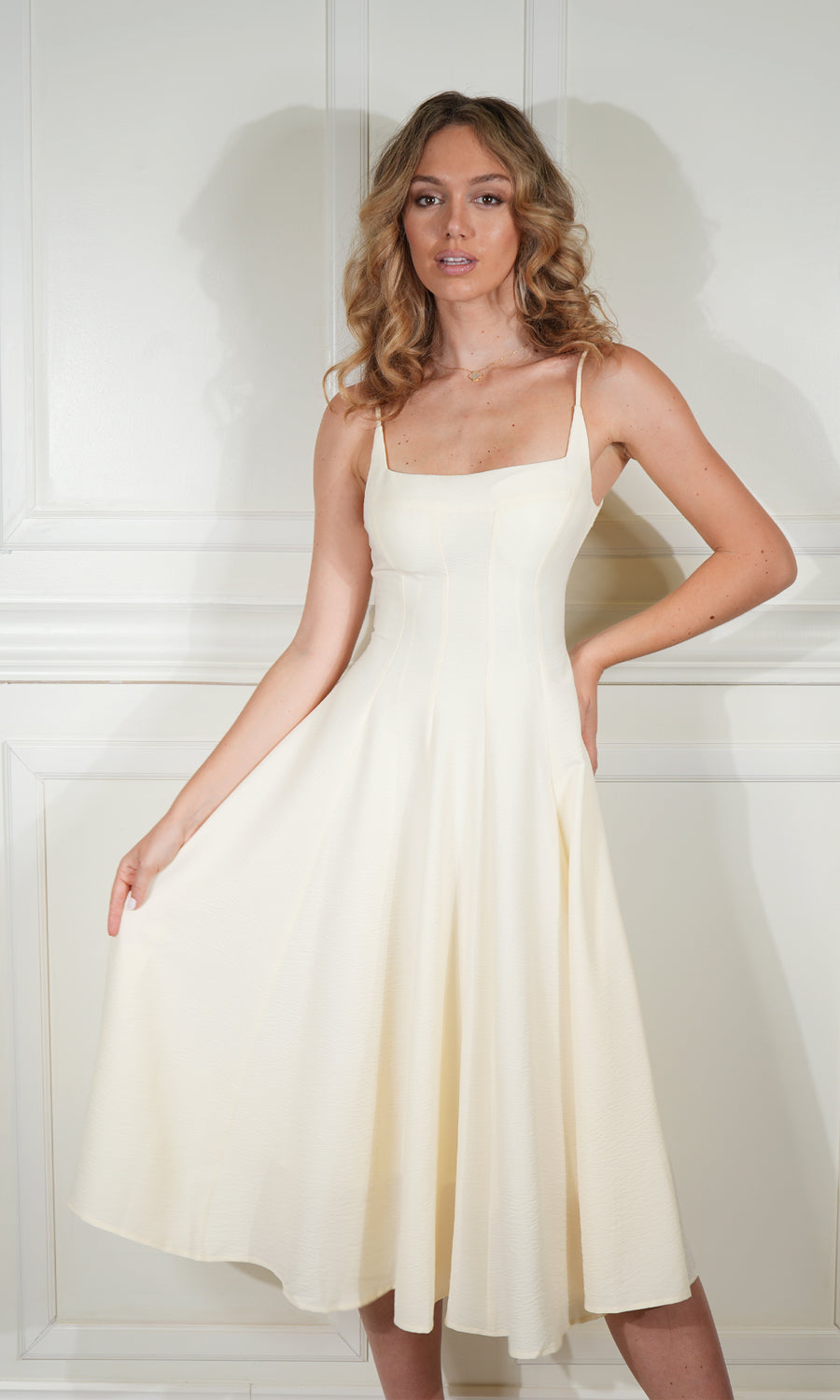 Alia Dress-Off White