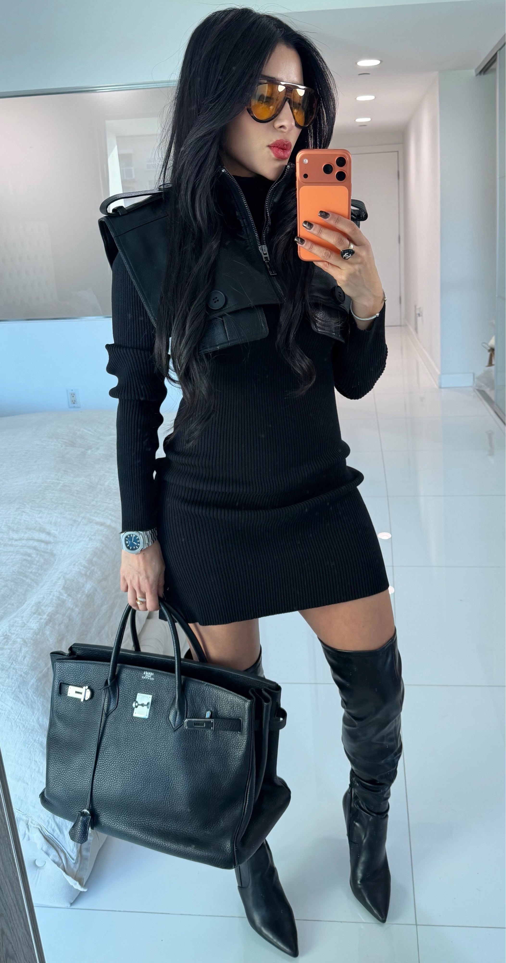 Roxie Dress Set- Black