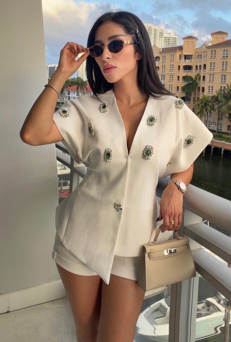 Raven Top-White