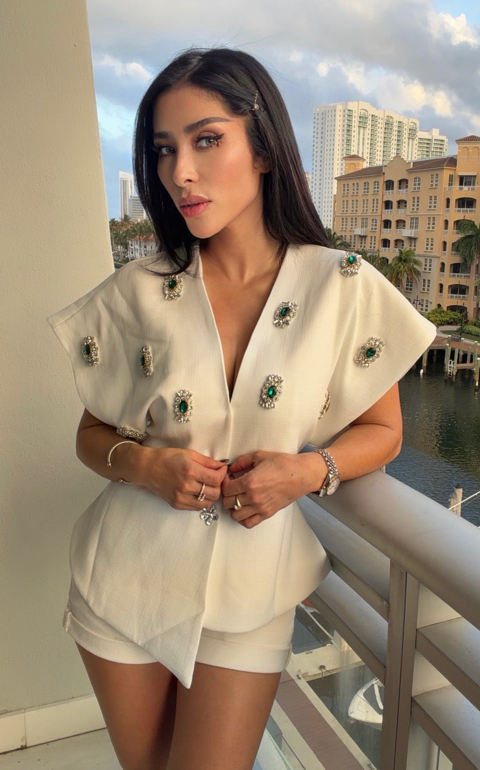 Raven Top-White