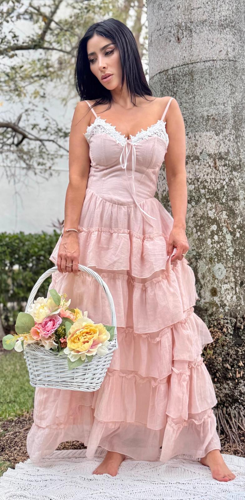 Savanna-Dress- Pink
