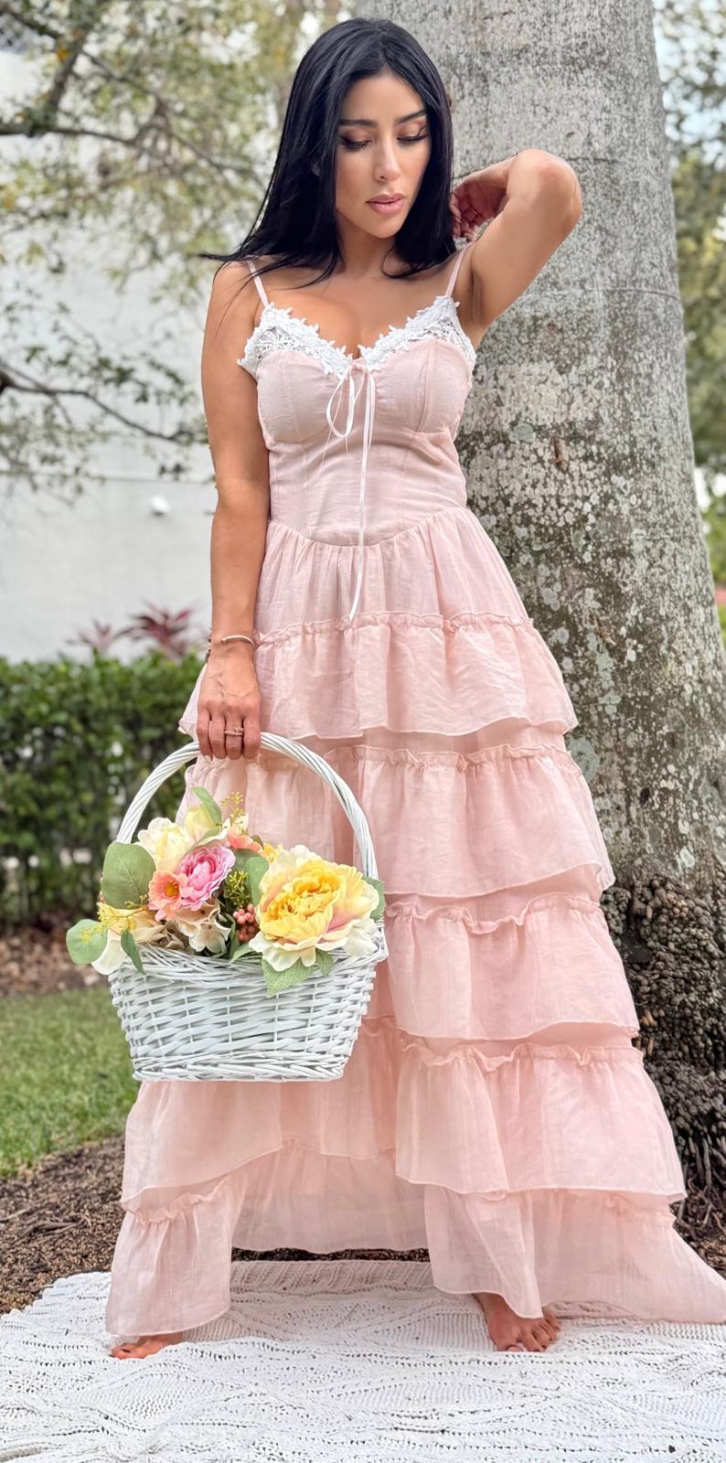 Savanna-Dress- Pink